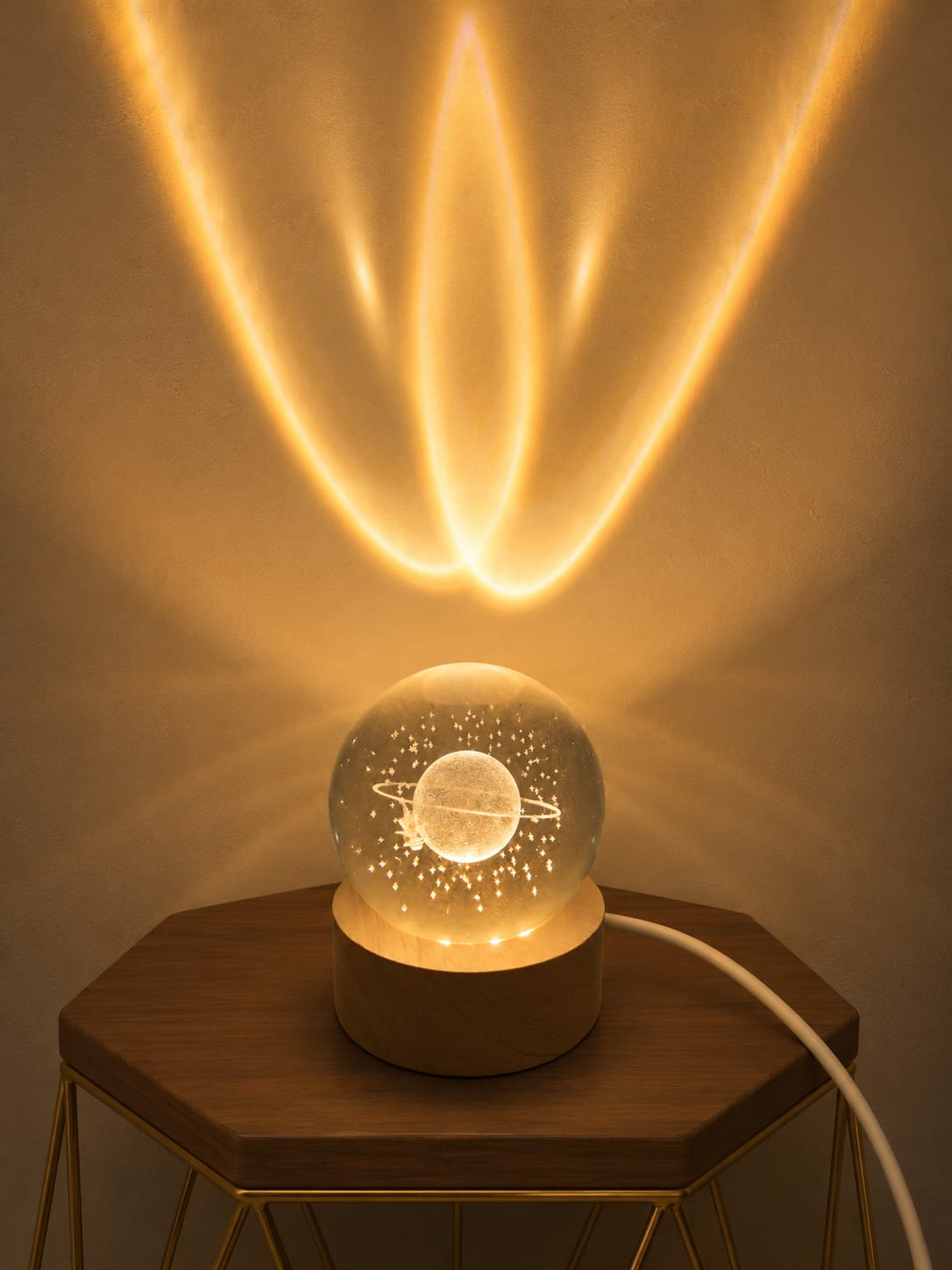 Crystal Ball Lamp