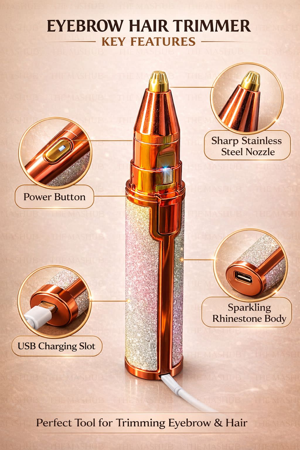 Eyebrow trimmer