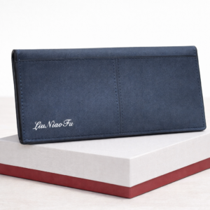 men's leather long wallet