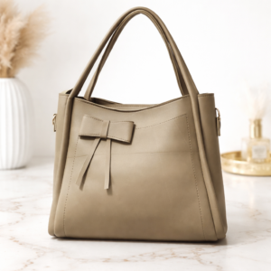 Beige Tote Bag