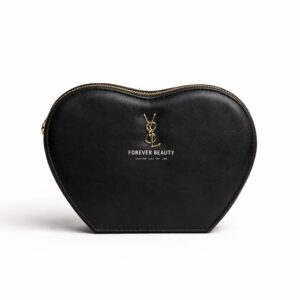 Heart Clutch Black