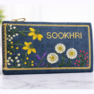 Sookhri Clutch Dark Blue